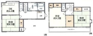 練馬区西大泉五丁目戸建の物件間取画像